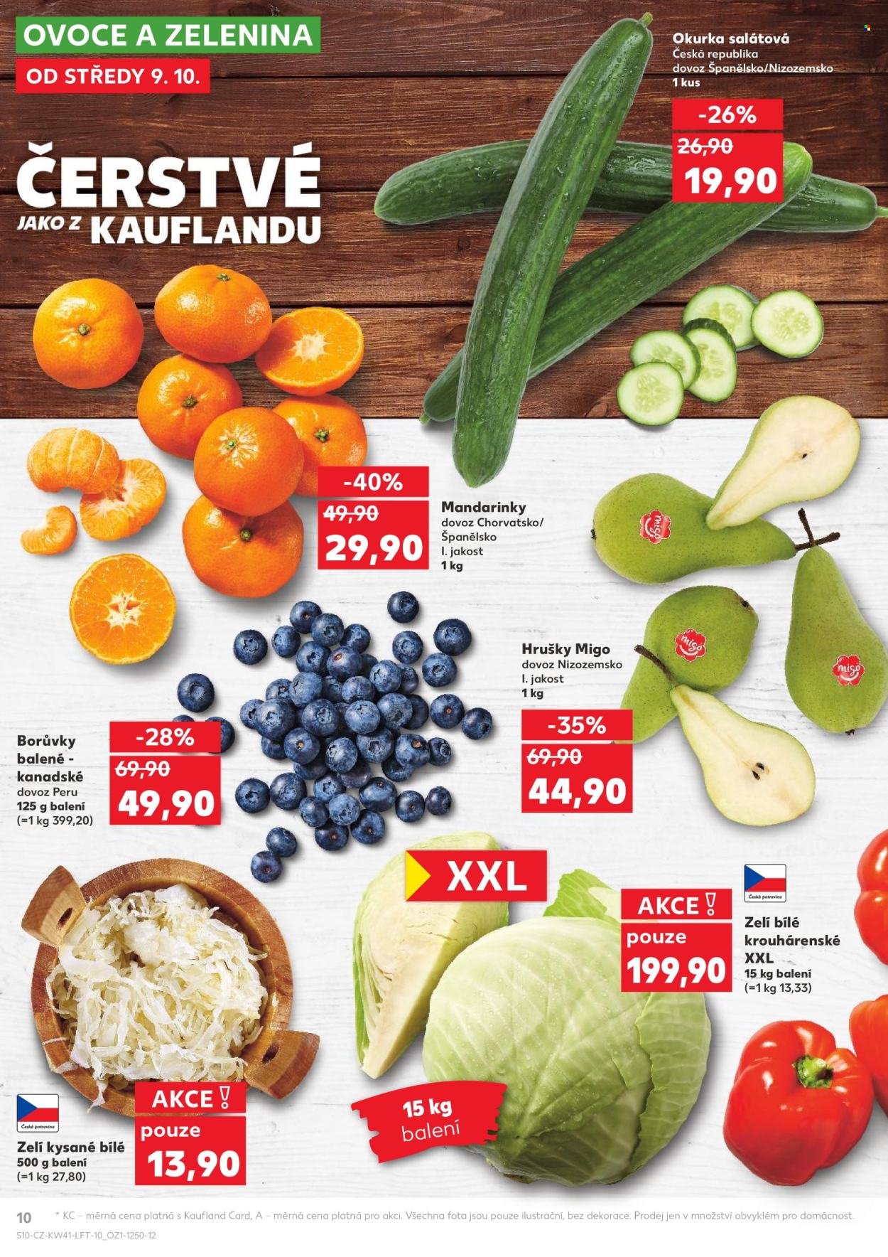 Leták Kaufland - 9.10.2024 - 15.10.2024. Strana 10