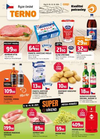 Leták coop TERNO - 9.10.2024 - 15.10.2024.
