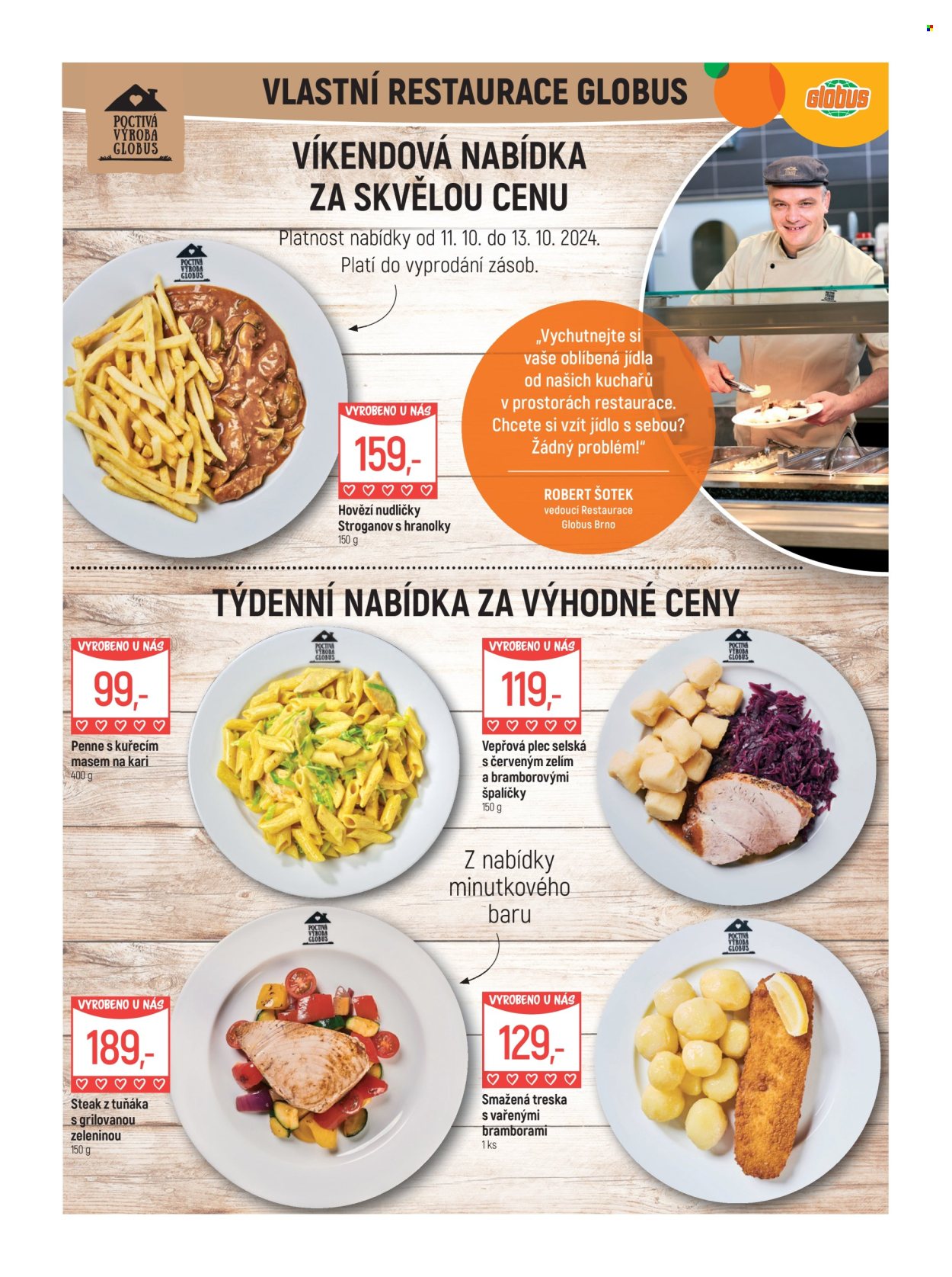 Leták Globus - 9.10.2024 - 15.10.2024. Strana 13