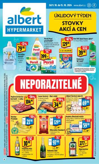 Leták Albert Hypermarket - 9.10.2024 - 15.10.2024.