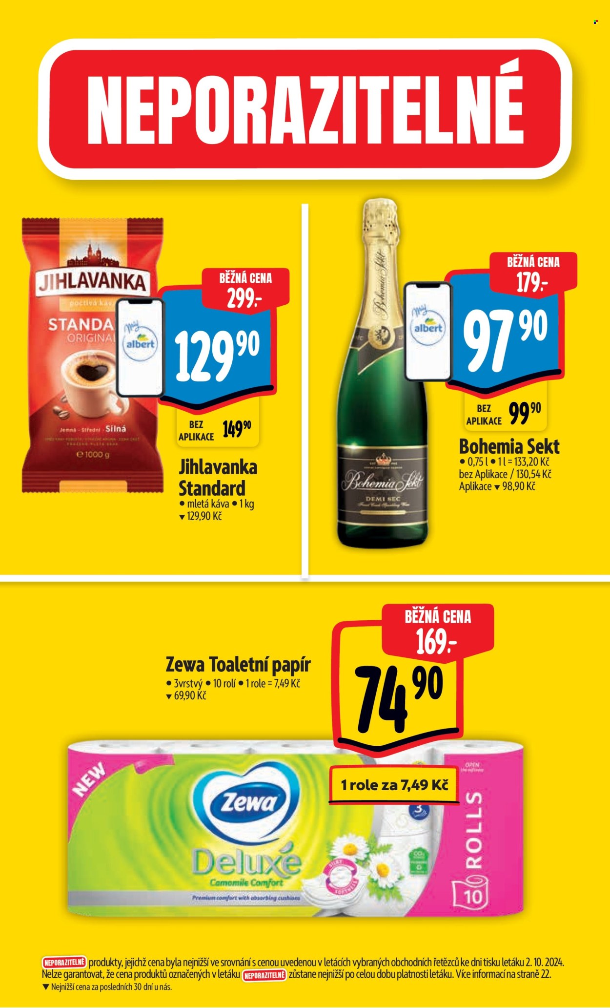 Leták Albert Hypermarket - 9.10.2024 - 15.10.2024. Strana 4