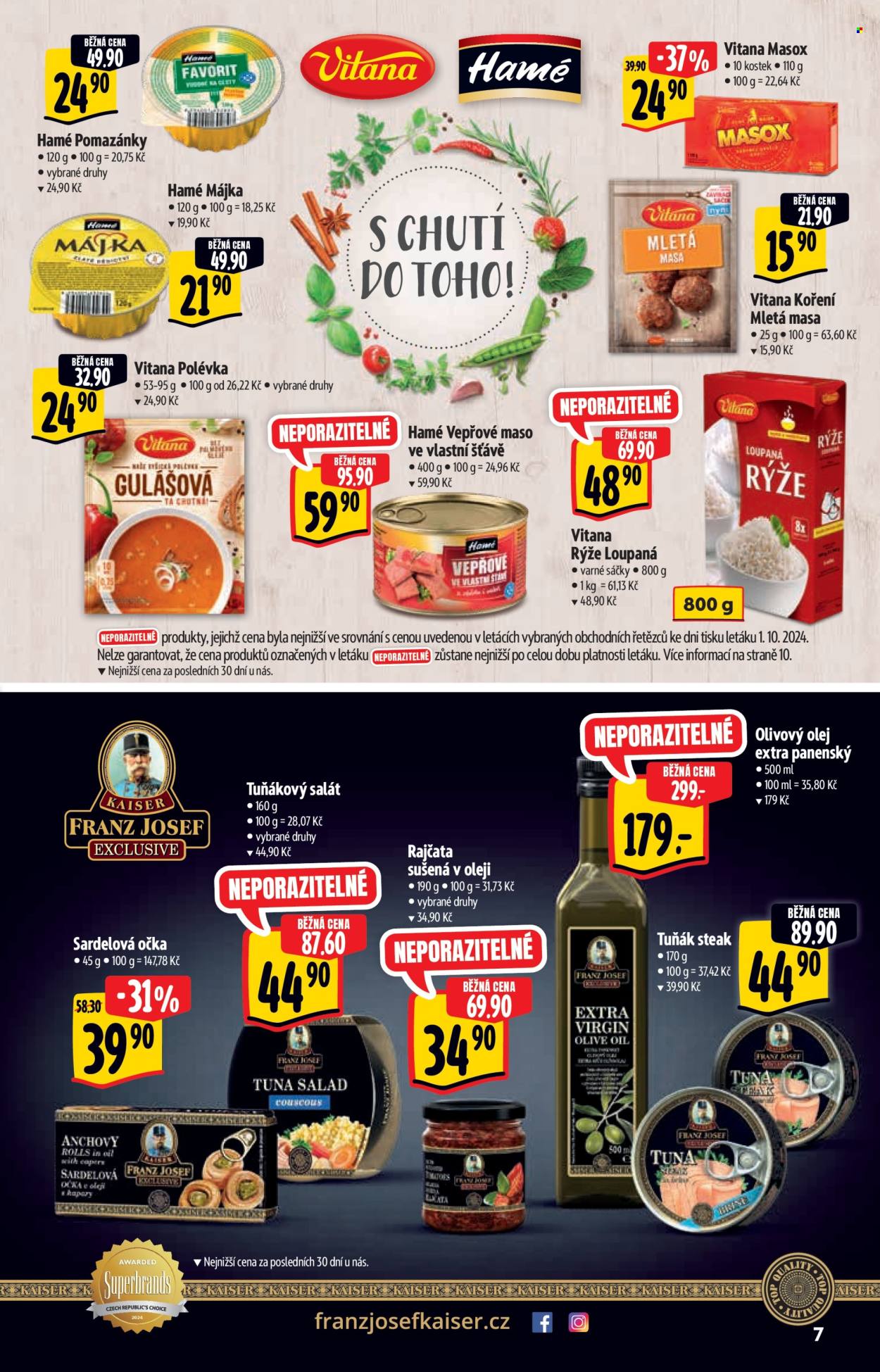 Leták Albert Supermarket - 9.10.2024 - 22.10.2024. Strana 7