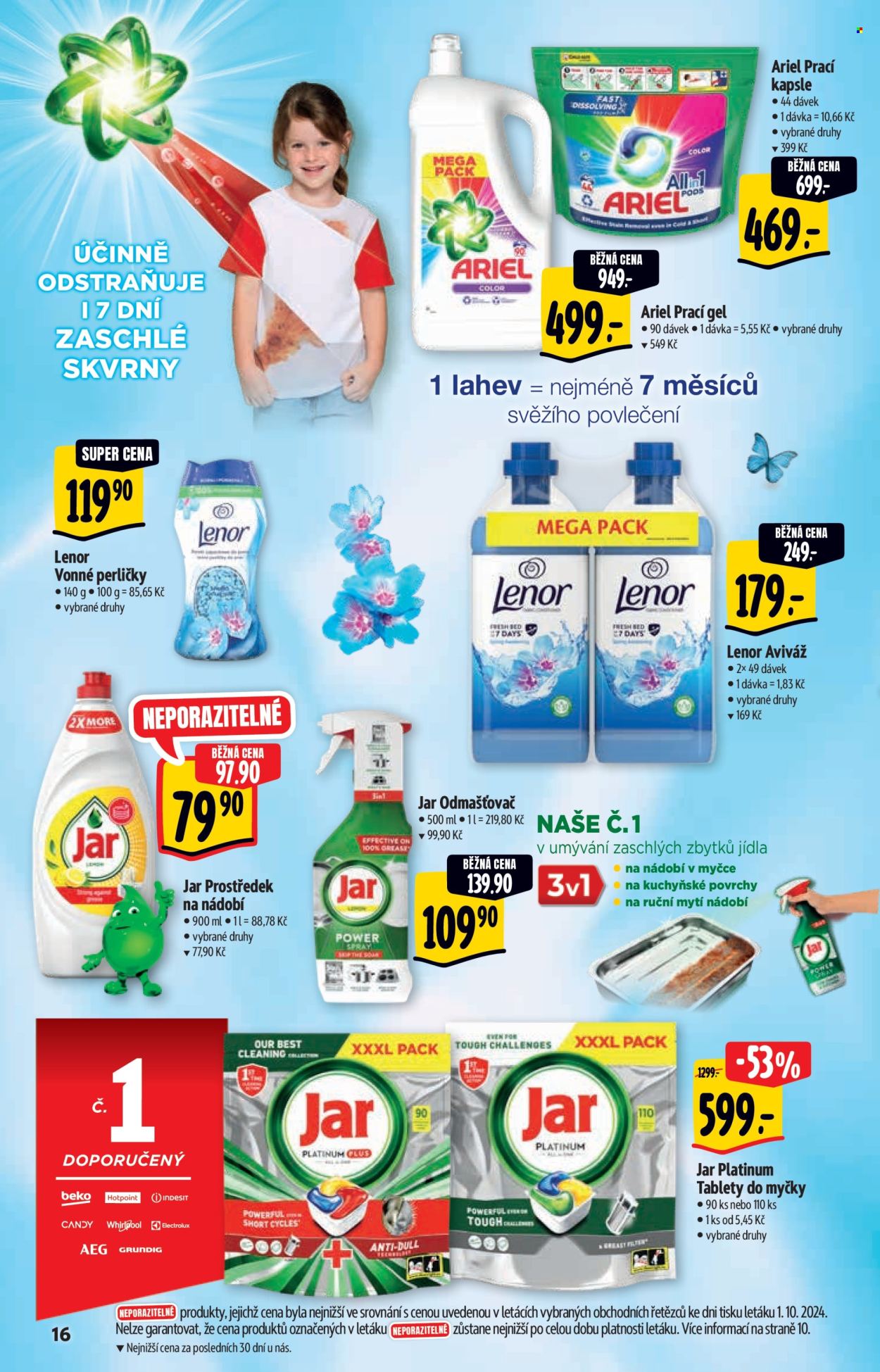 Leták Albert Supermarket - 9.10.2024 - 22.10.2024. Strana 16