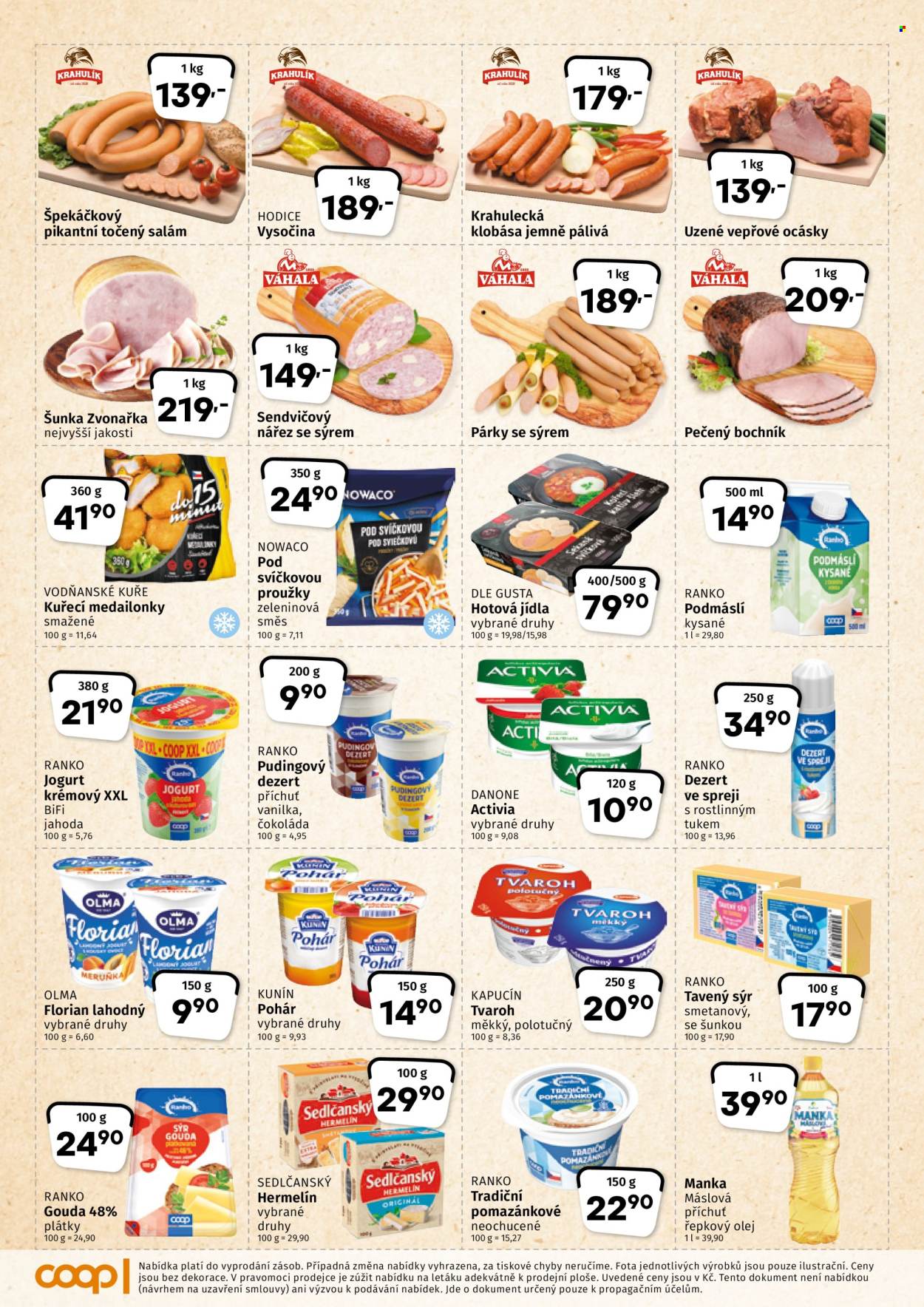 Leták coop JEDNOTA - 9.10.2024 - 22.10.2024. Strana 2