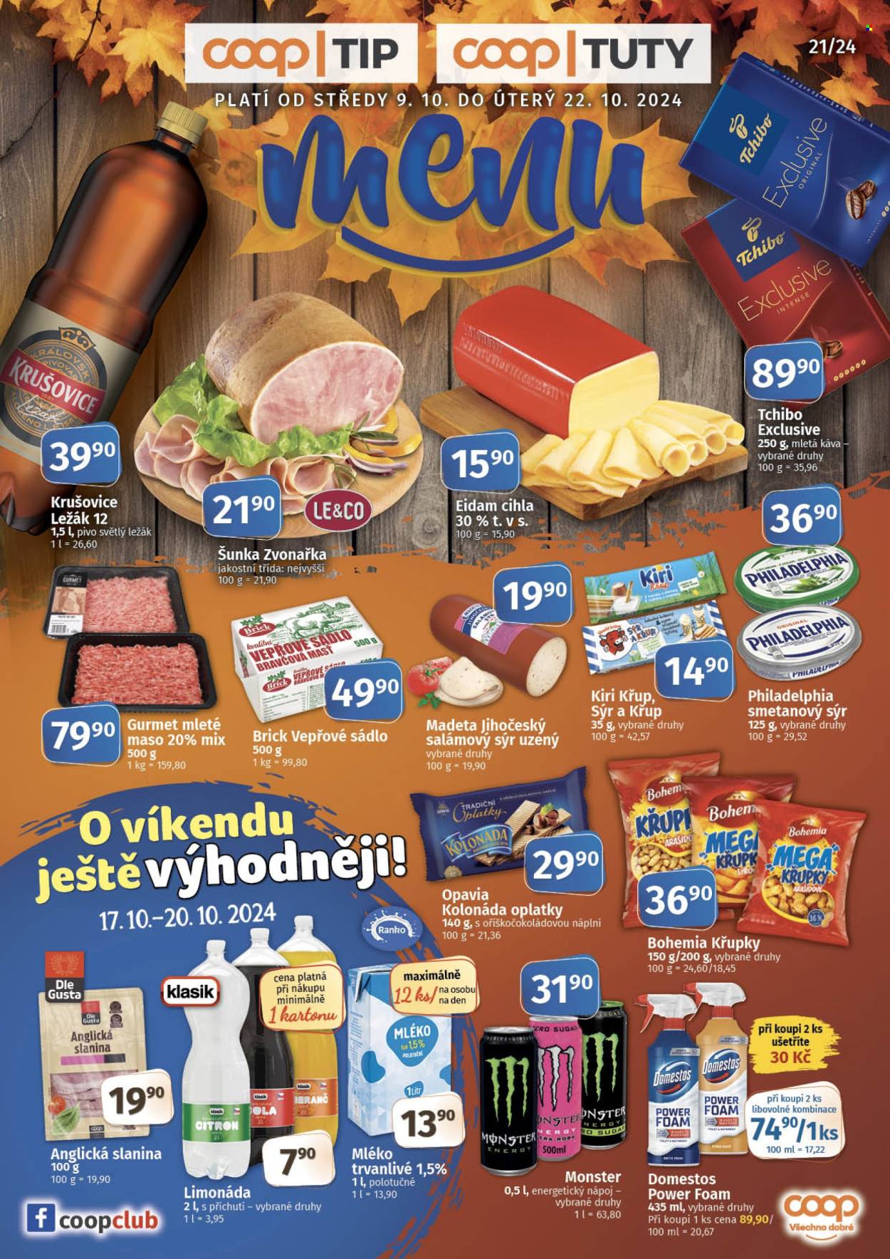 Leták coop TIP - 9.10.2024 - 22.10.2024. Strana 1