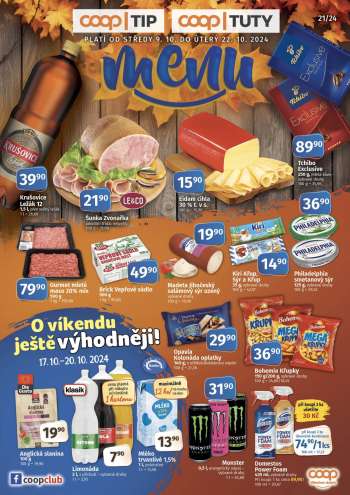 Leták coop TIP - 9.10.2024 - 22.10.2024.