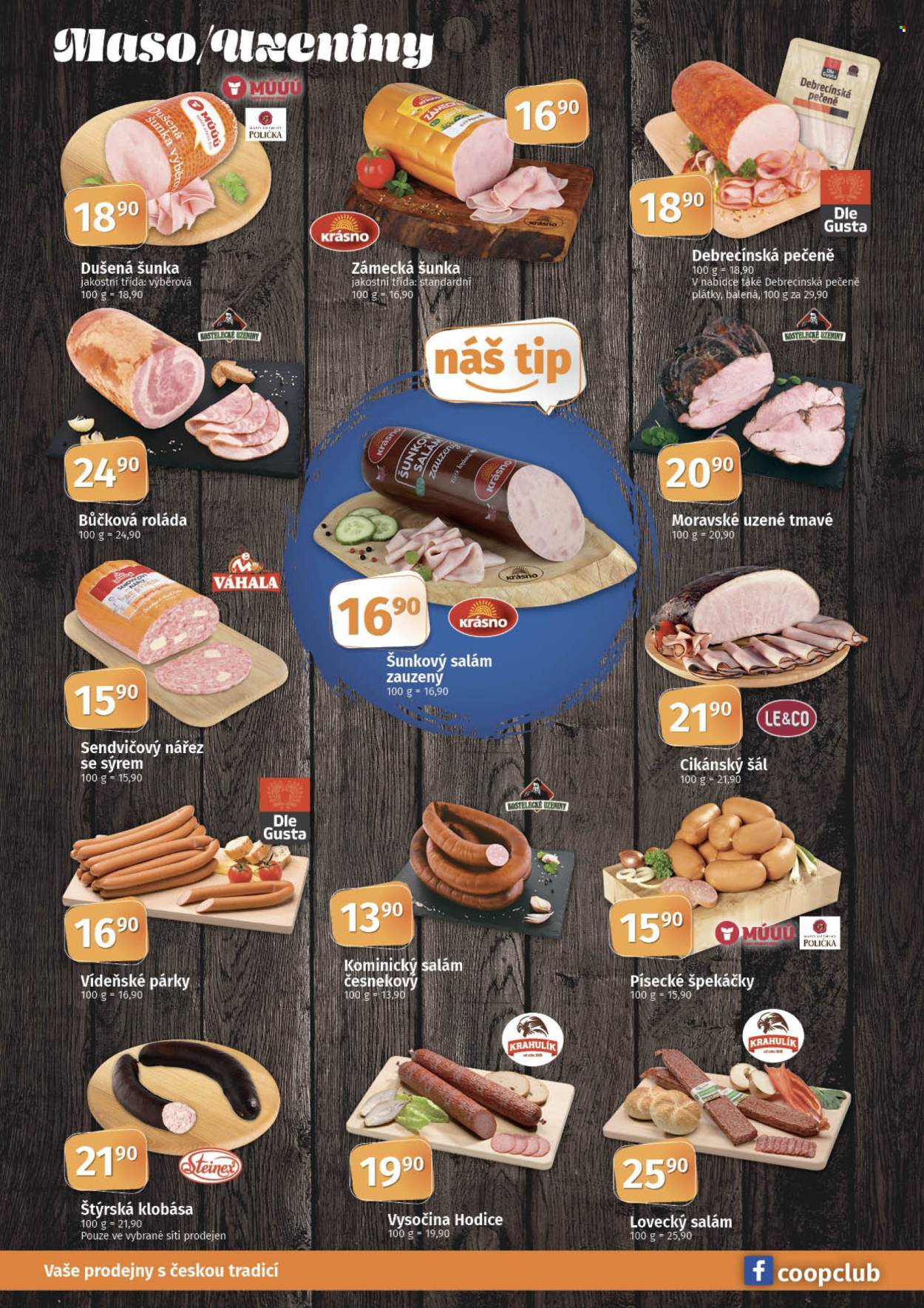Leták coop TIP - 9.10.2024 - 22.10.2024. Strana 2