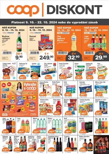 Leták coop DISKONT - 9.10.2024 - 22.10.2024.