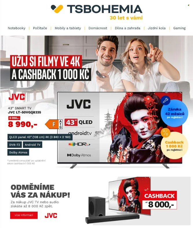 Leták T.S. BOHEMIA - 8.10.2024 - 10.10.2024. Strana 1
