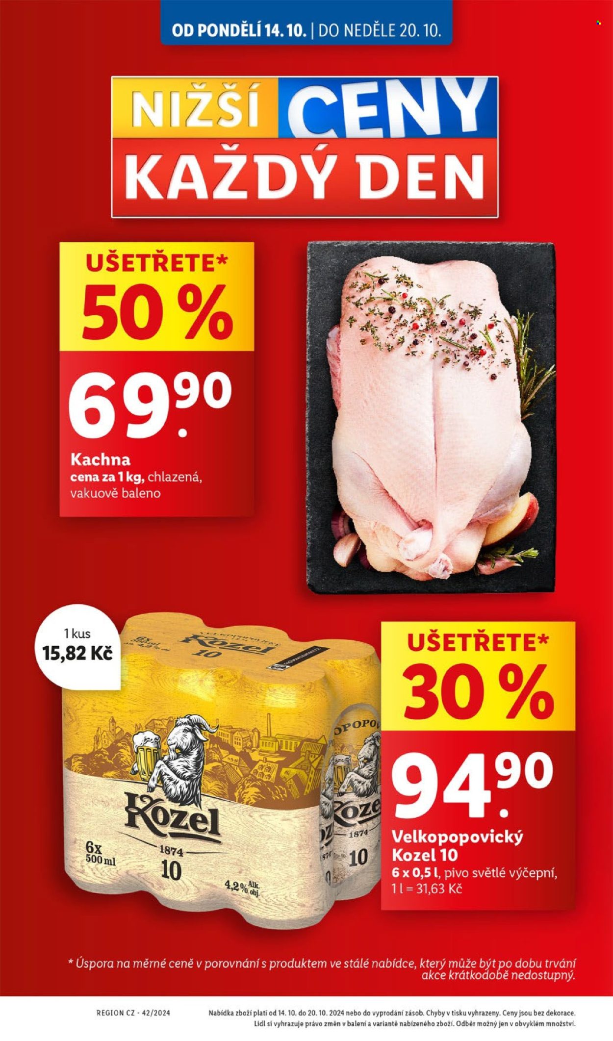 Leták Lidl - 14.10.2024 - 20.10.2024. Strana 4