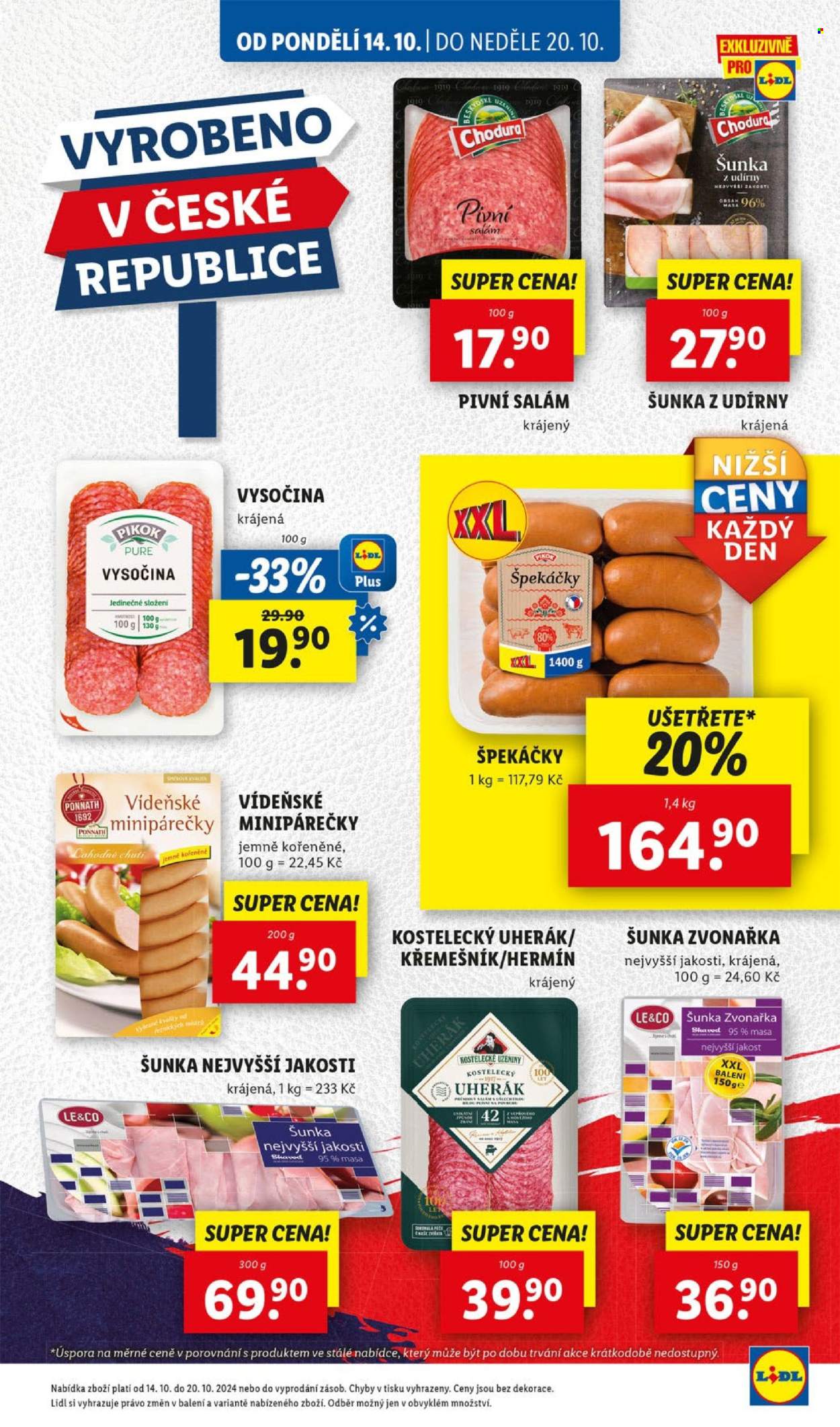 Leták Lidl - 14.10.2024 - 20.10.2024. Strana 19