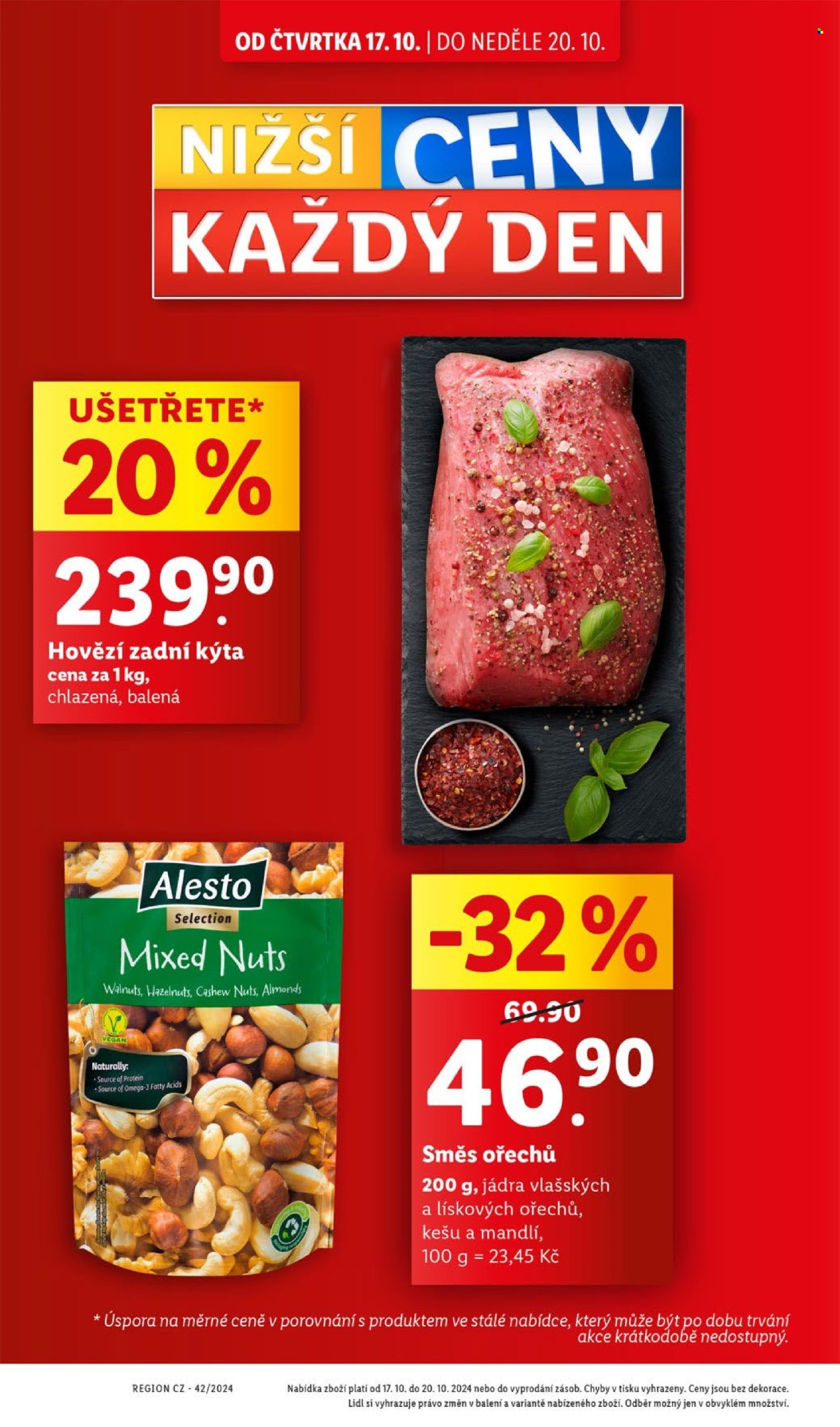 Leták Lidl - 17.10.2024 - 20.10.2024. Strana 4