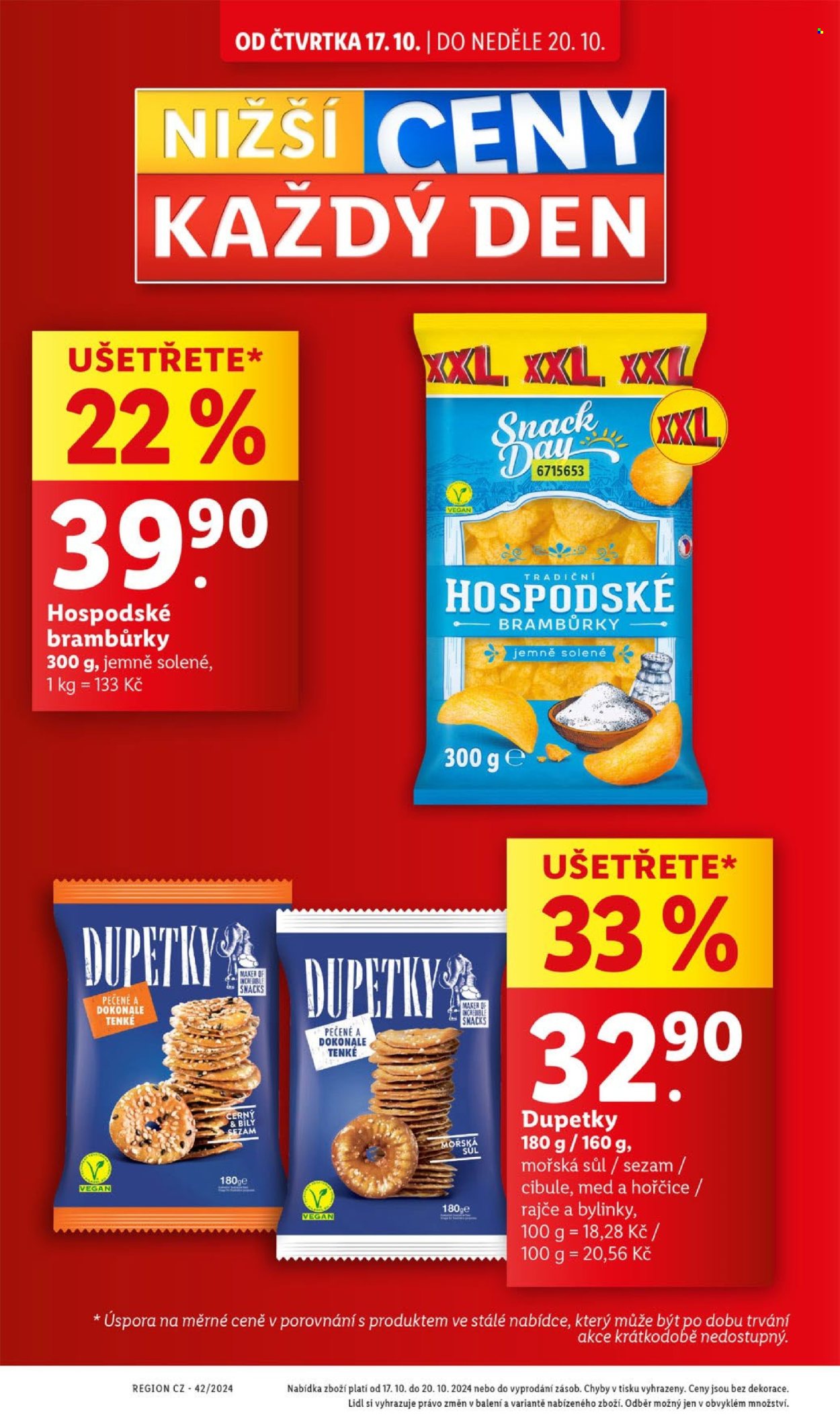 Leták Lidl - 17.10.2024 - 20.10.2024. Strana 6