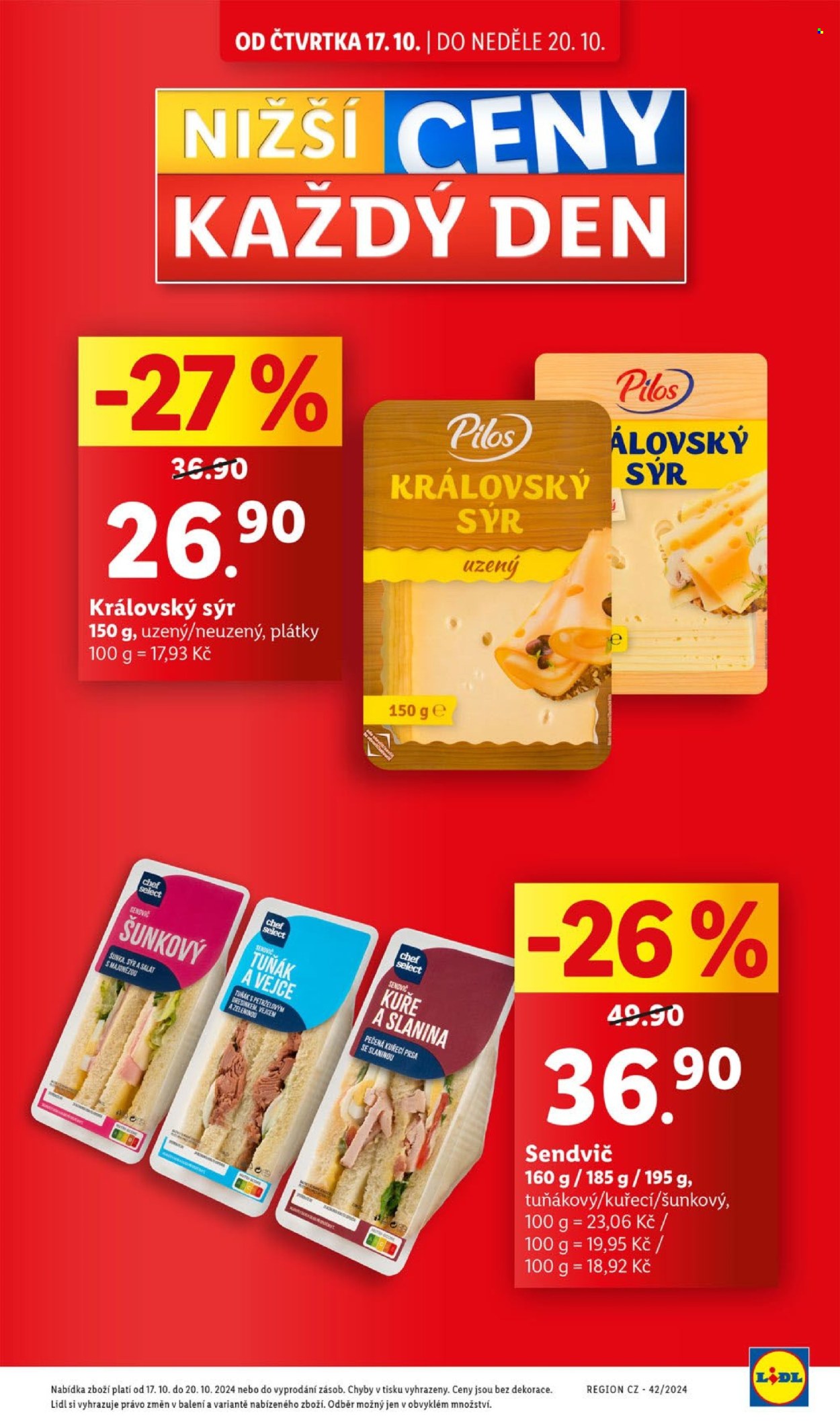 Leták Lidl - 17.10.2024 - 20.10.2024. Strana 7