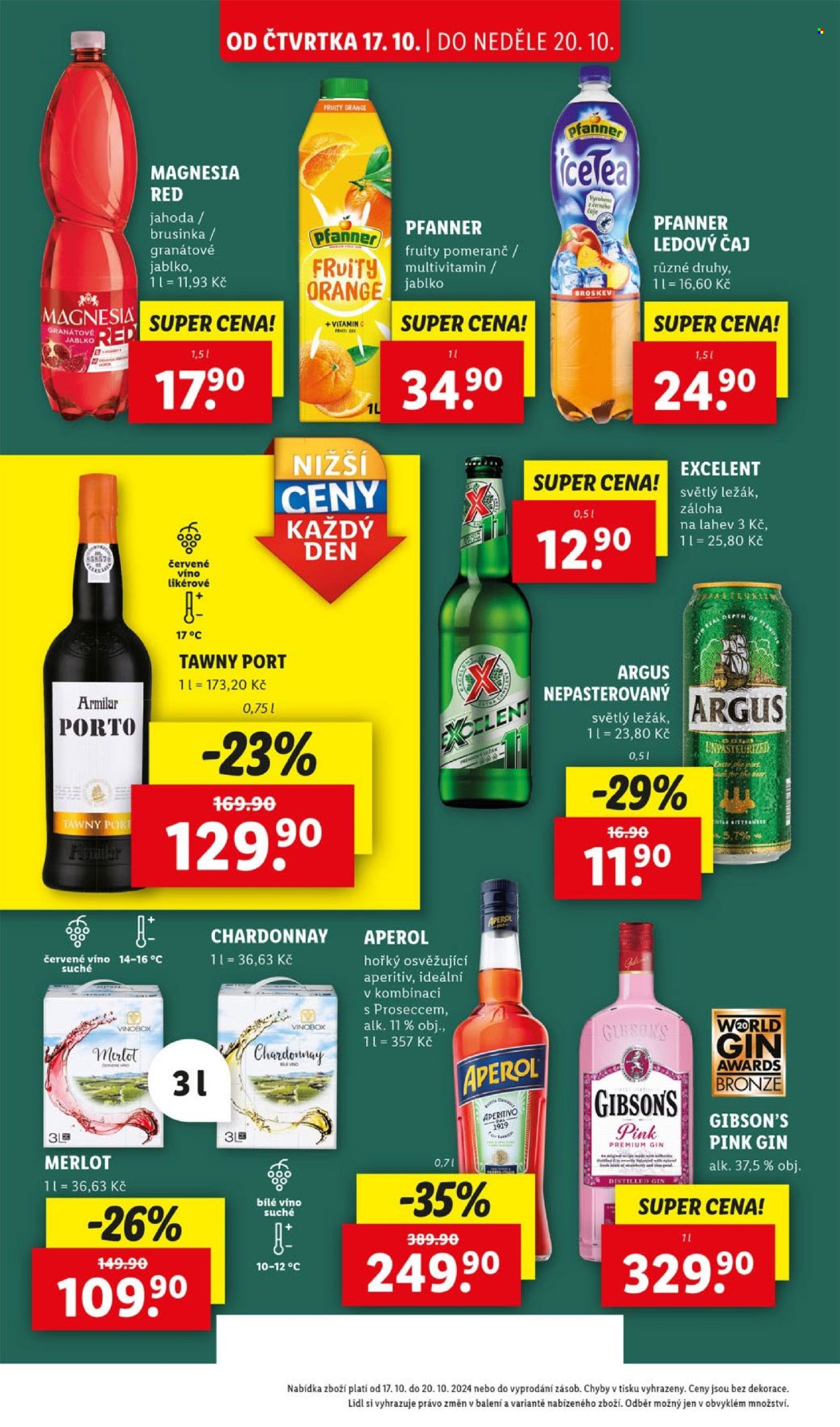Leták Lidl - 17.10.2024 - 20.10.2024. Strana 20