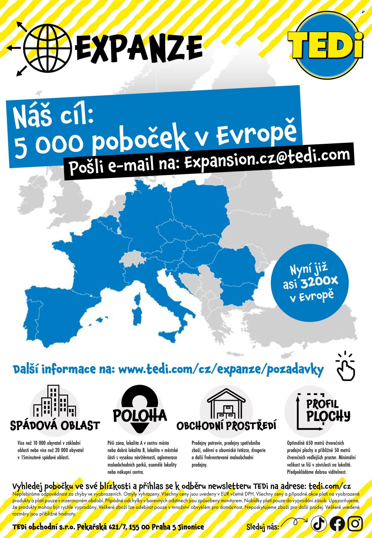 Leták TEDi. Strana 20