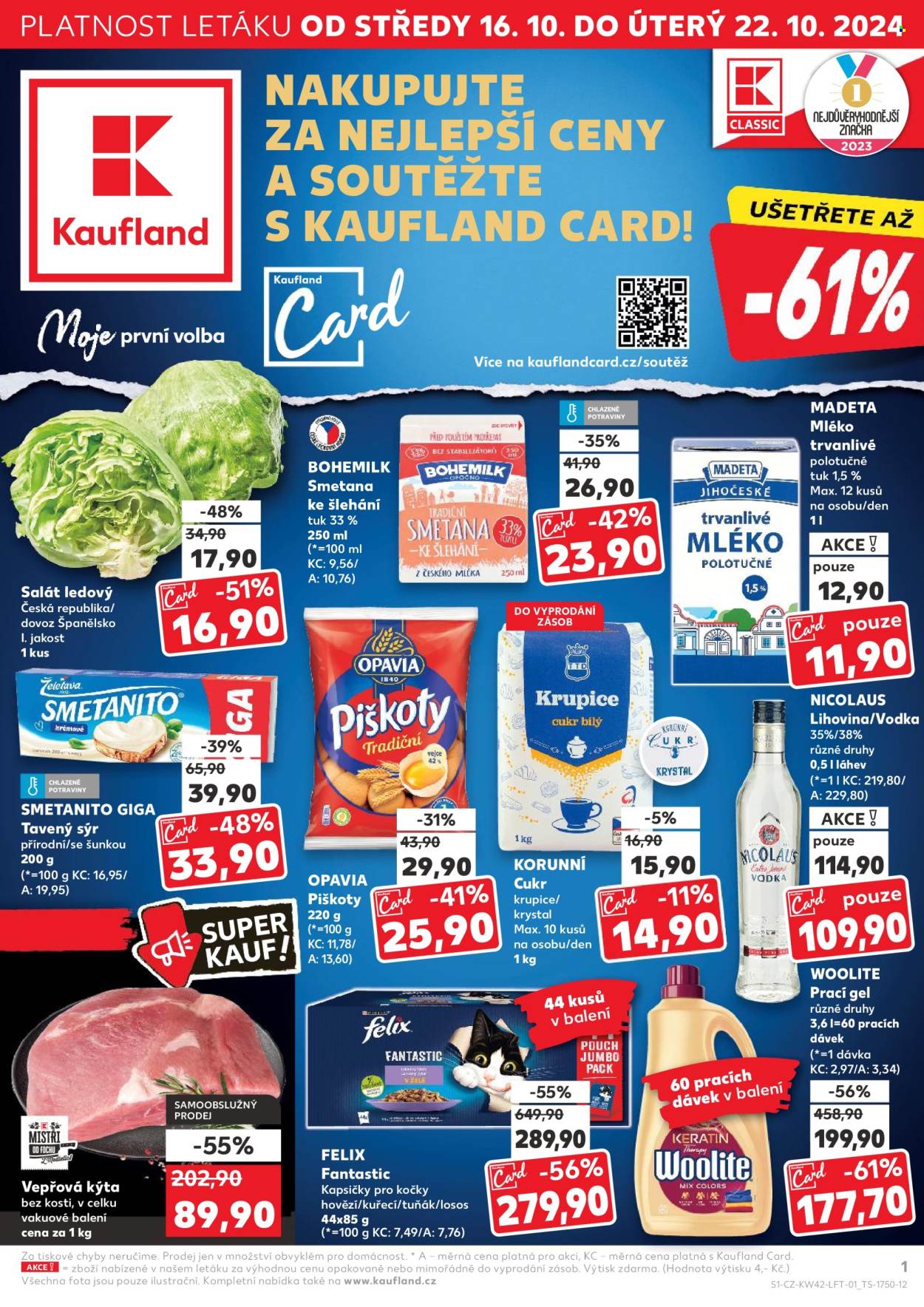 Leták Kaufland - 16.10.2024 - 22.10.2024. Strana 1