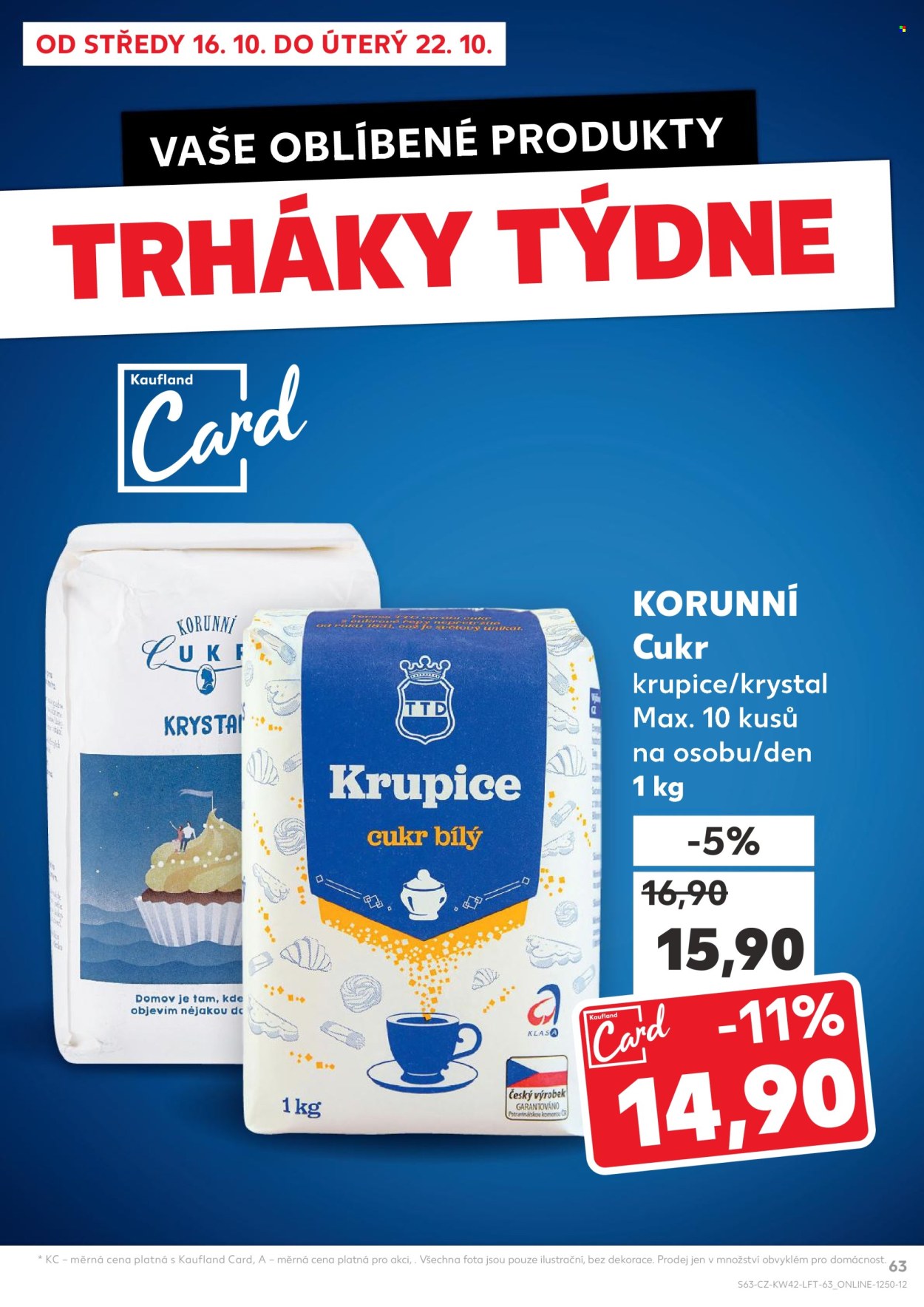 Leták Kaufland - 16.10.2024 - 22.10.2024. Strana 63