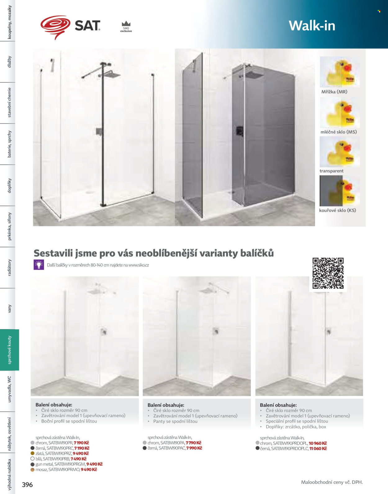 Leták SIKO KOUPELNY. Strana 398