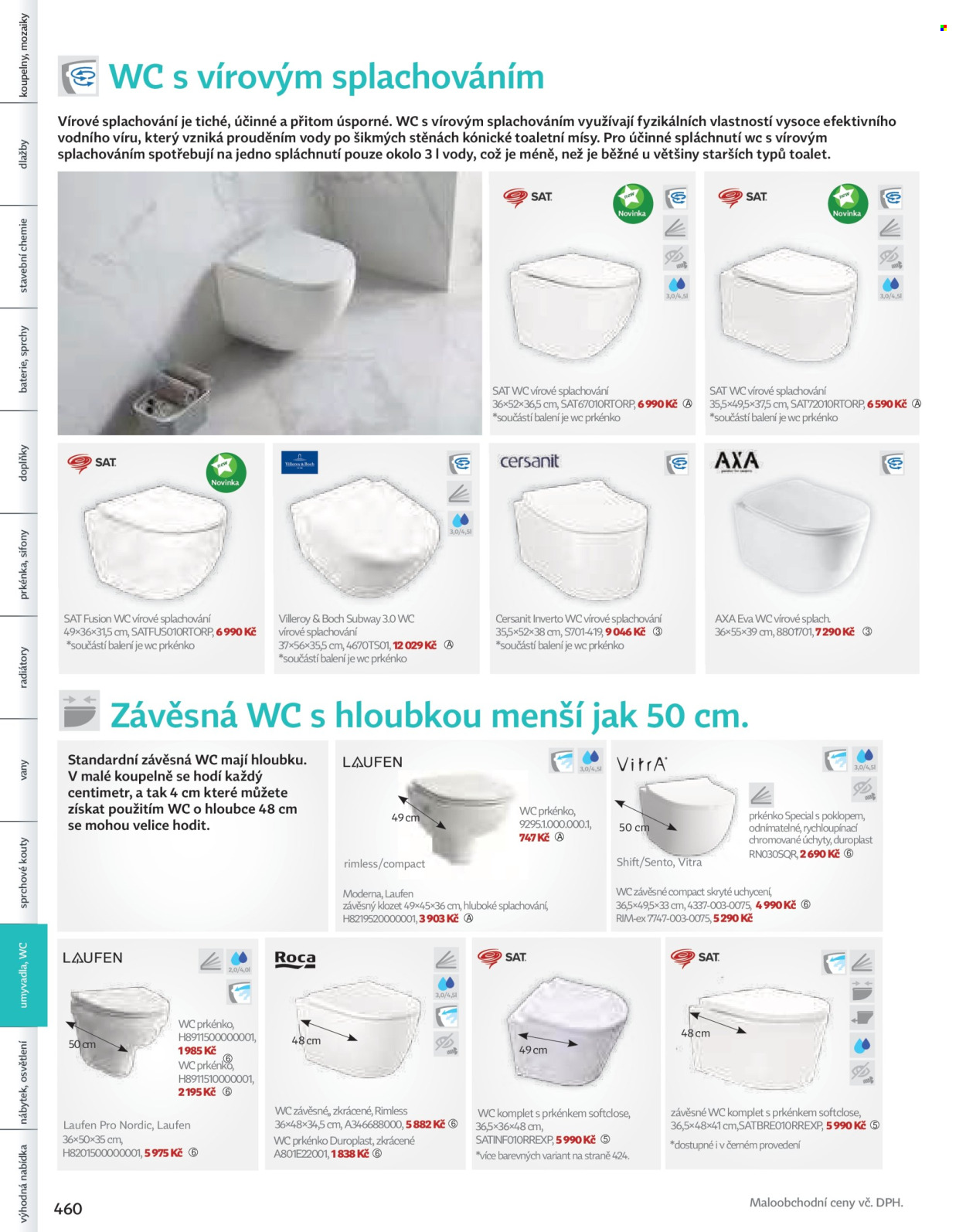 Leták SIKO KOUPELNY. Strana 464