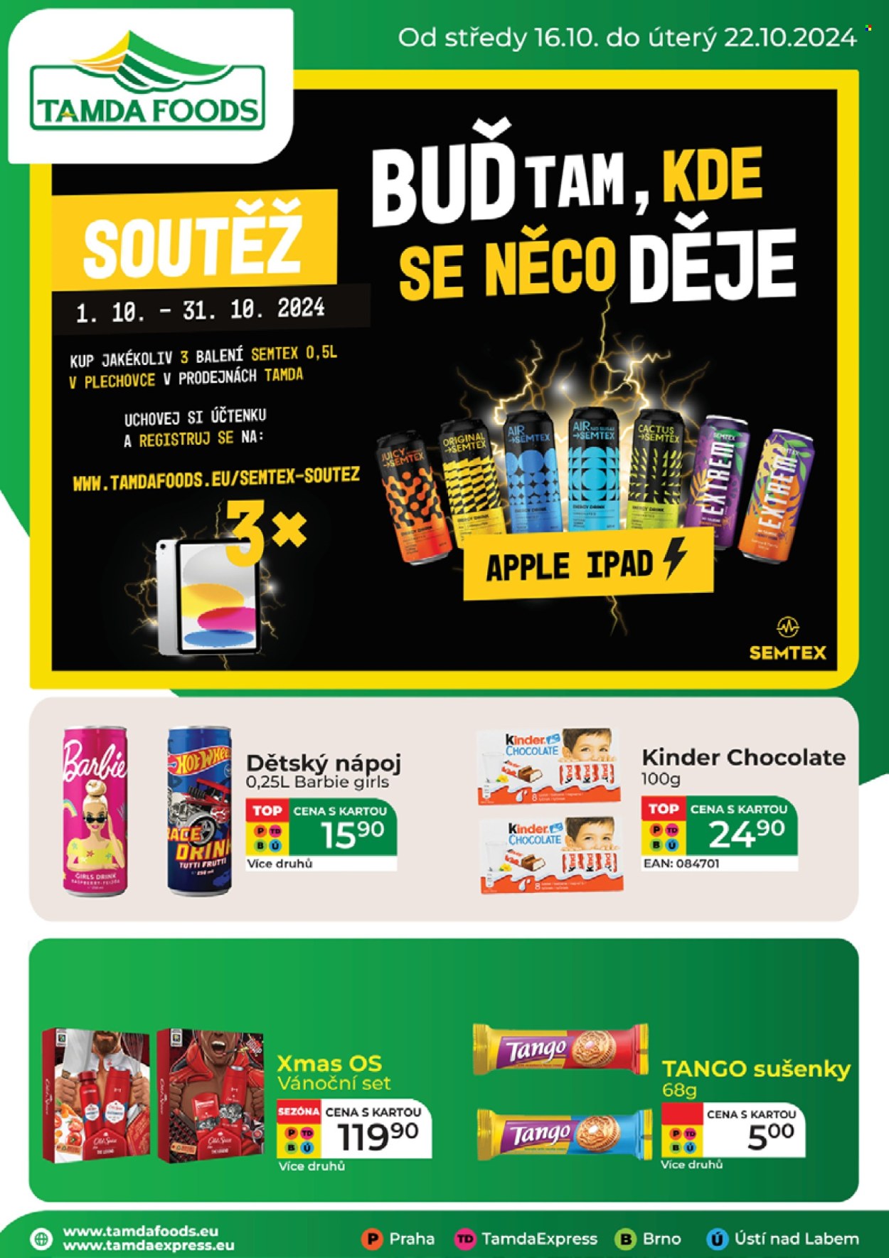 Leták Tamda Foods - 16.10.2024 - 22.10.2024. Strana 1