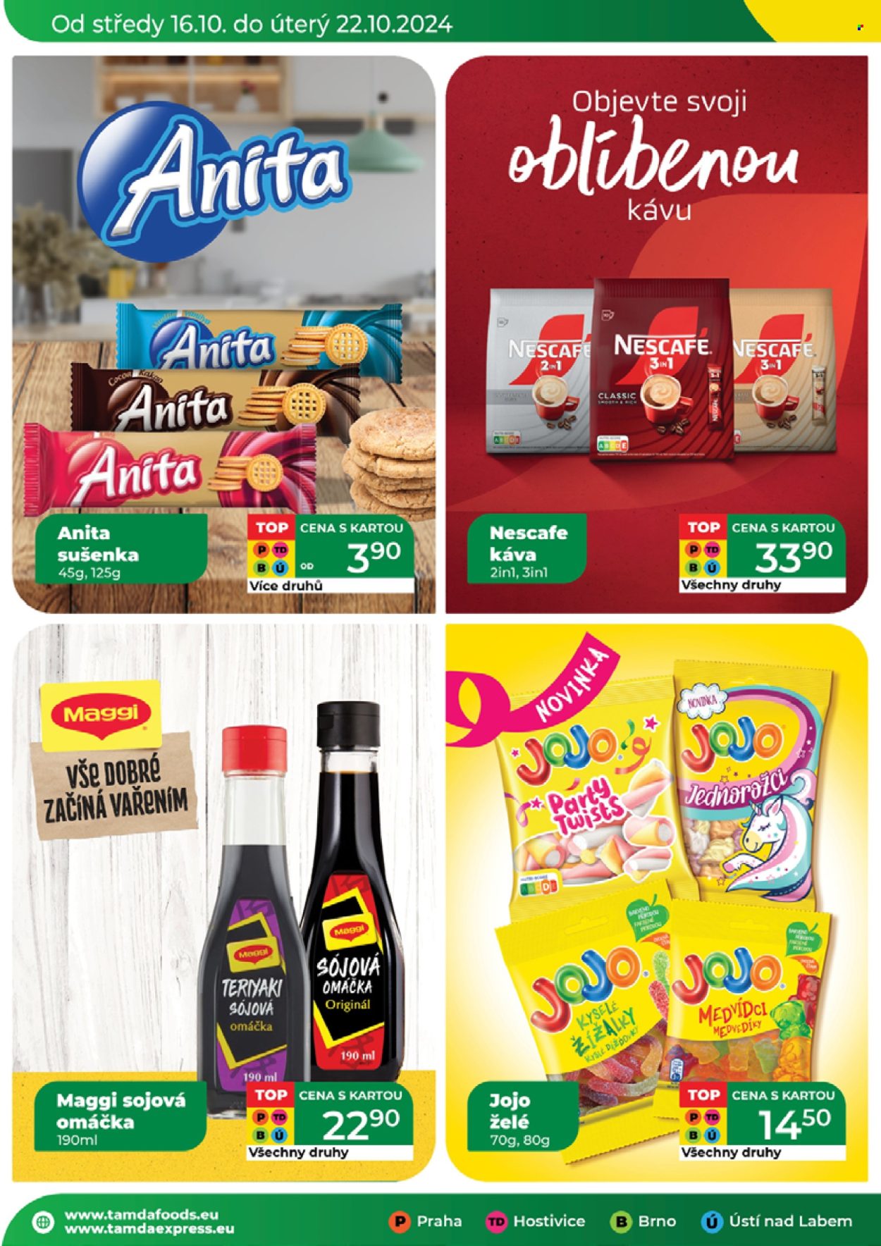 Leták Tamda Foods - 16.10.2024 - 22.10.2024. Strana 8
