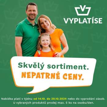 Leták Vyplatíse - 14.10.2024 - 20.10.2024.
