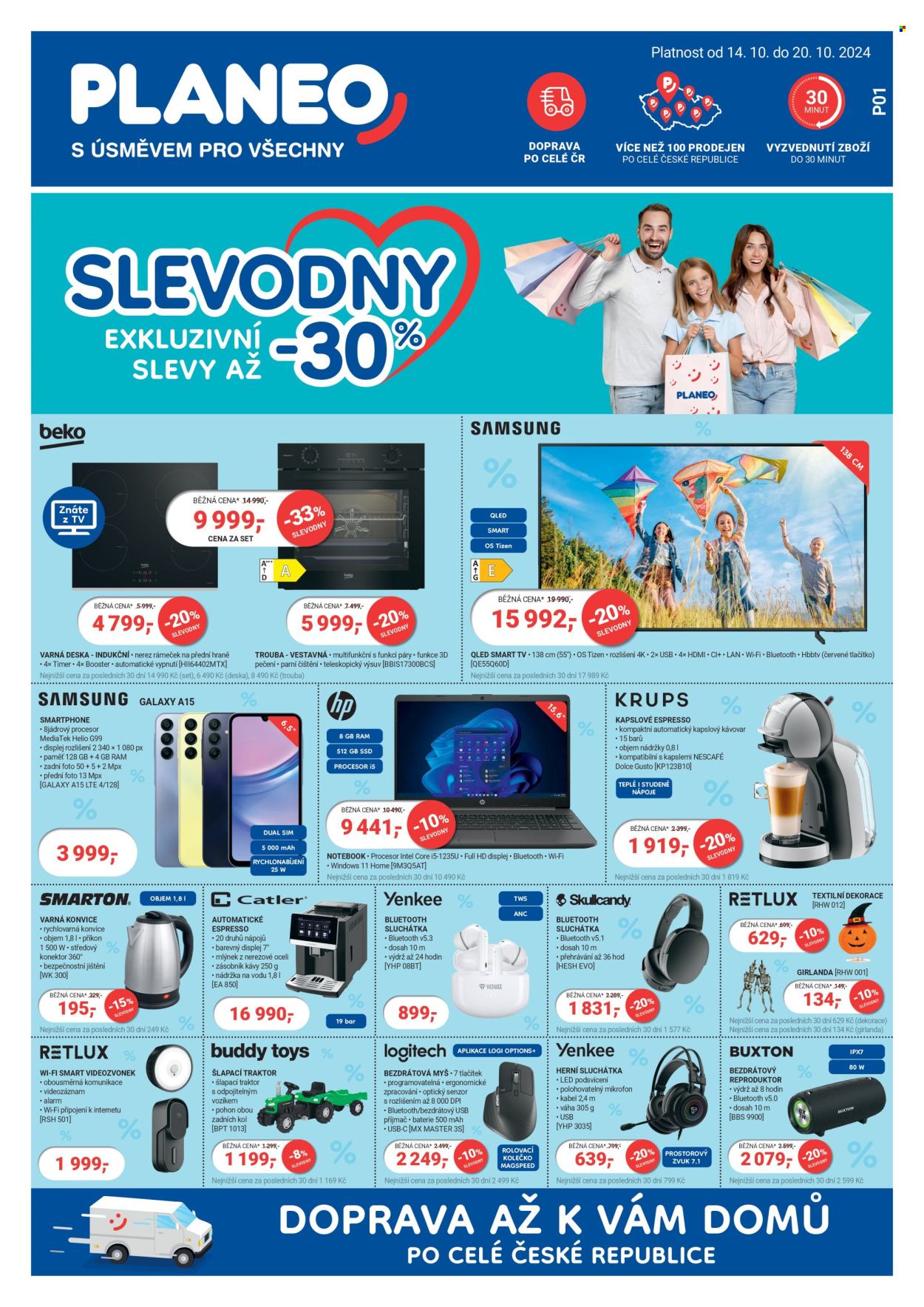 Leták PLANEO Elektro - 14.10.2024 - 20.10.2024. Strana 1