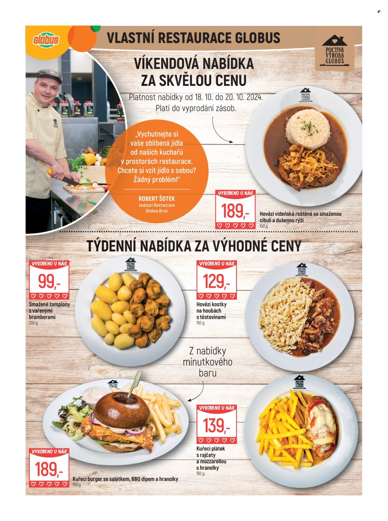 Leták Globus - 16.10.2024 - 22.10.2024. Strana 10