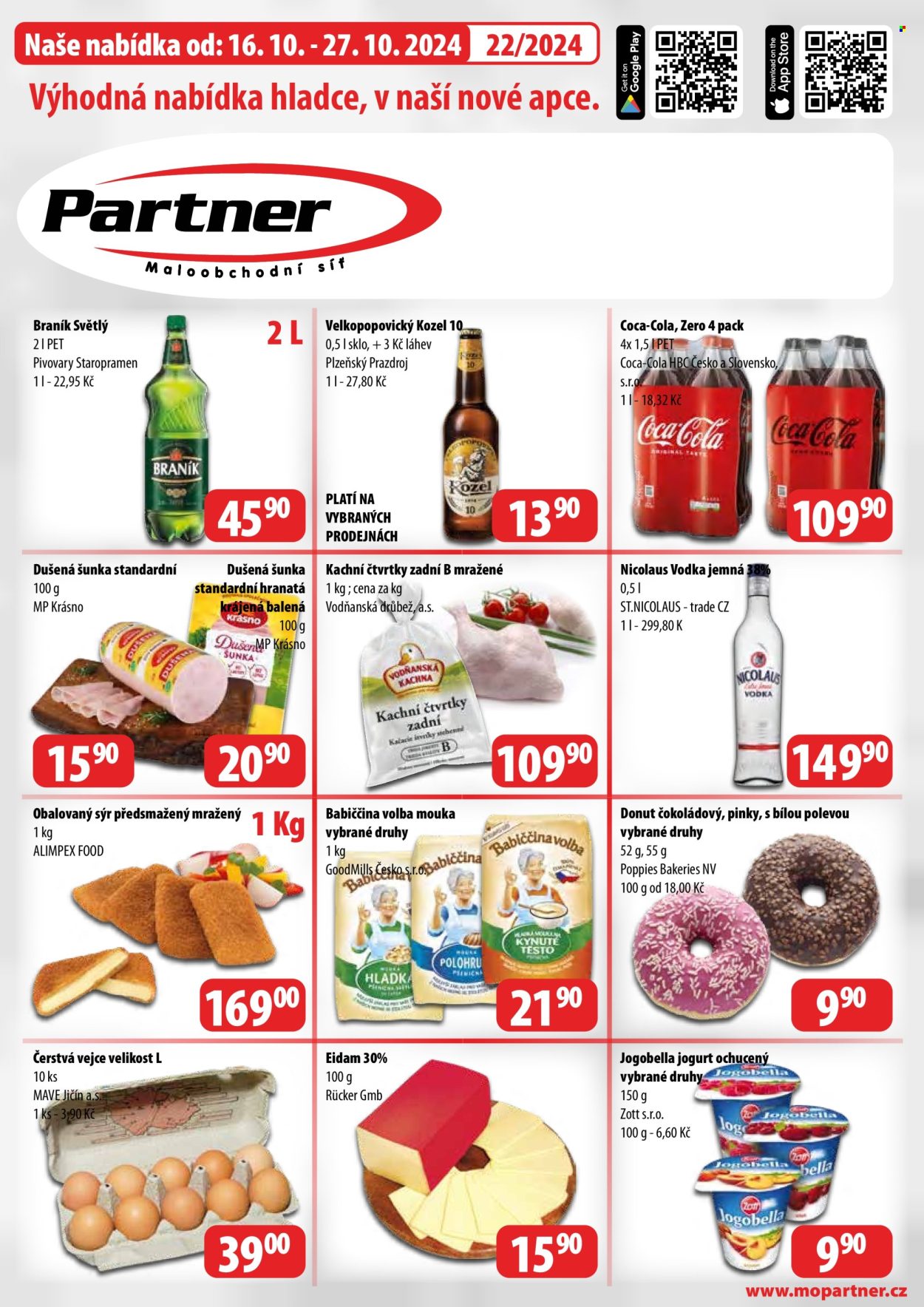 Leták Partner - 16.10.2024 - 27.10.2024. Strana 1