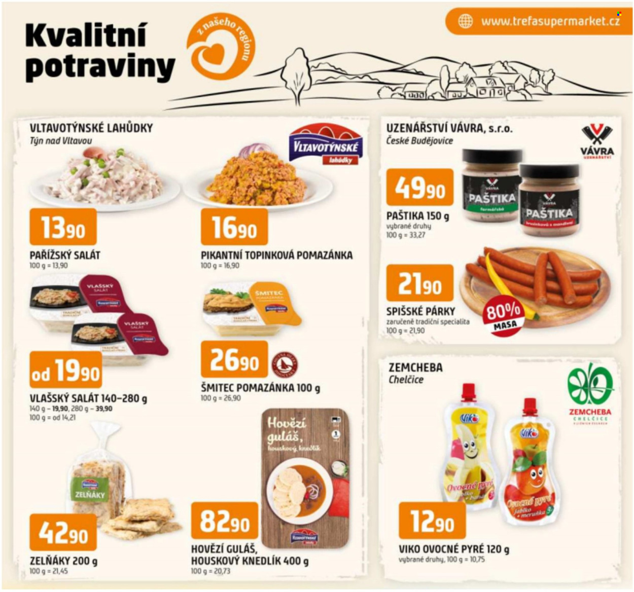 Leták TREFA coop - 16.10.2024 - 22.10.2024. Strana 1