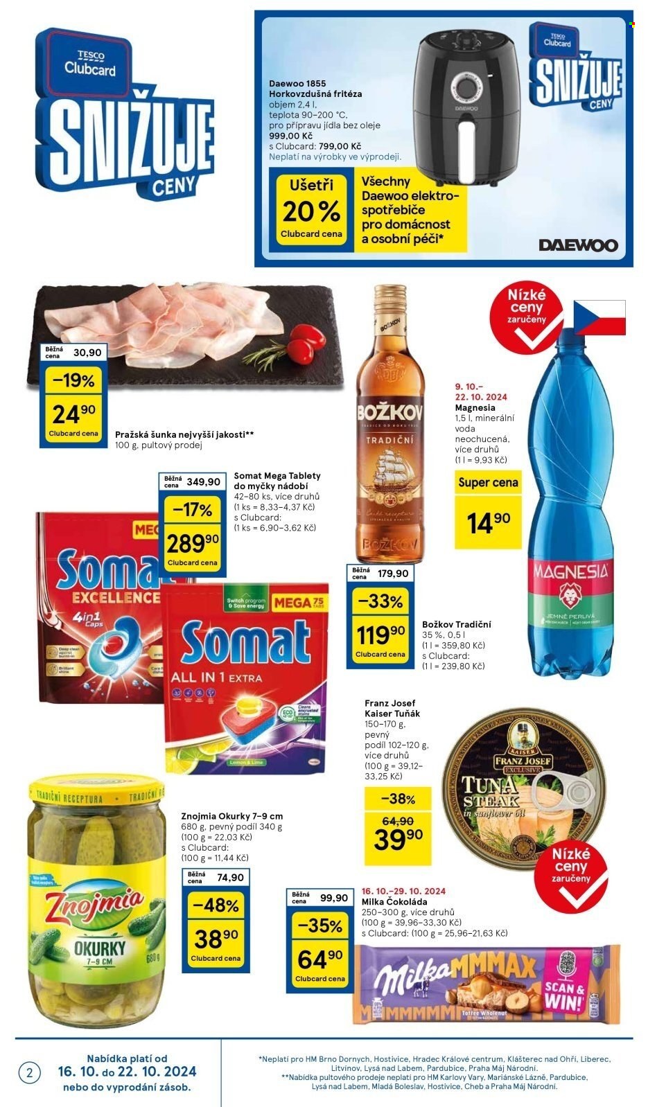 Leták TESCO - 16.10.2024 - 22.10.2024. Strana 2