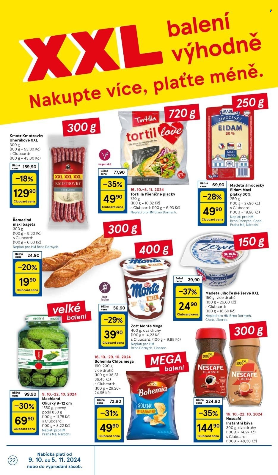 Leták TESCO - 16.10.2024 - 22.10.2024. Strana 22