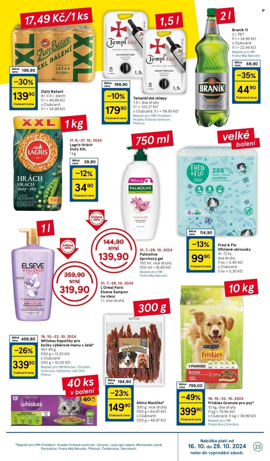 Leták TESCO - 16.10.2024 - 22.10.2024. Strana 23