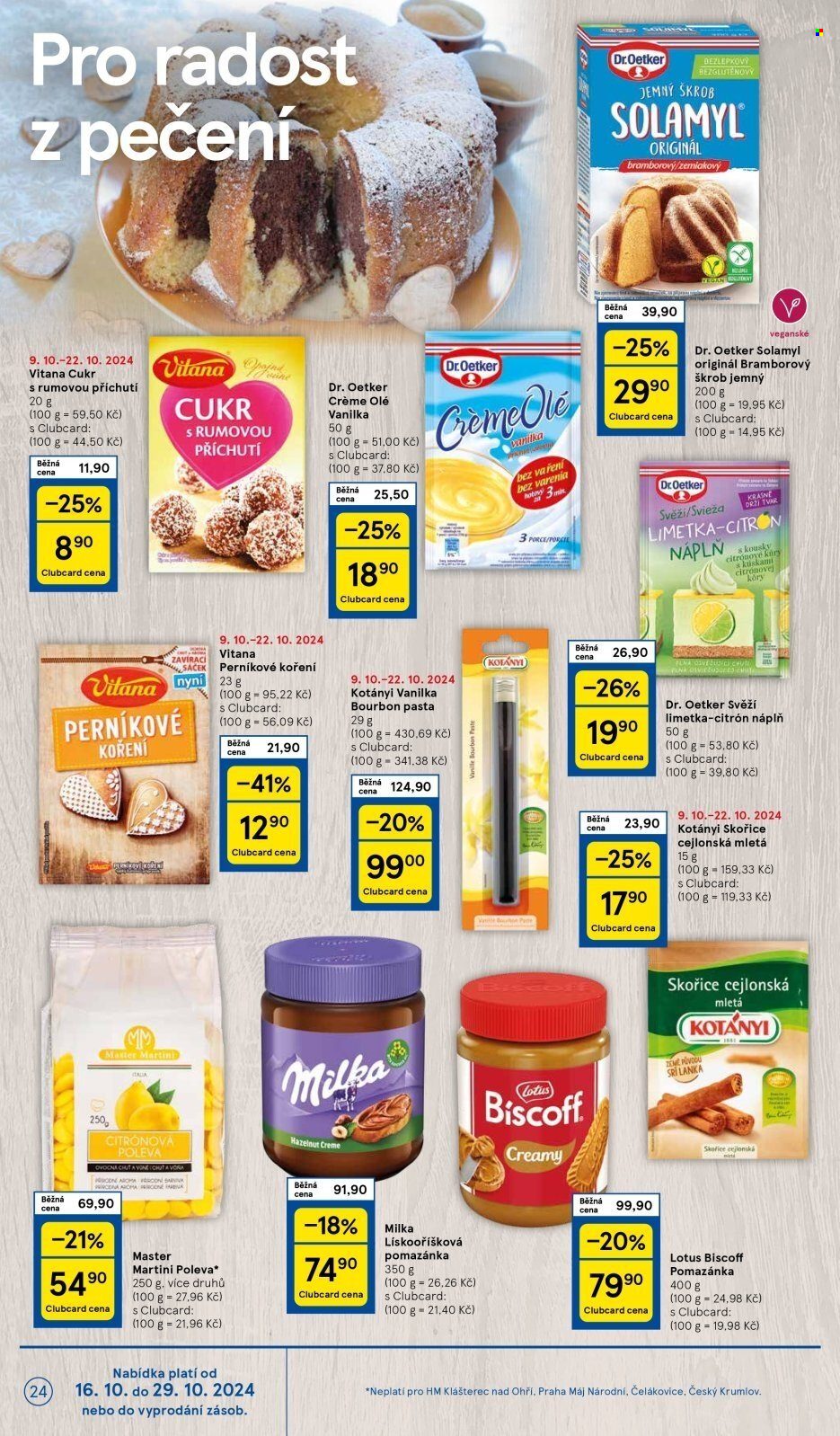 Leták TESCO - 16.10.2024 - 22.10.2024. Strana 24