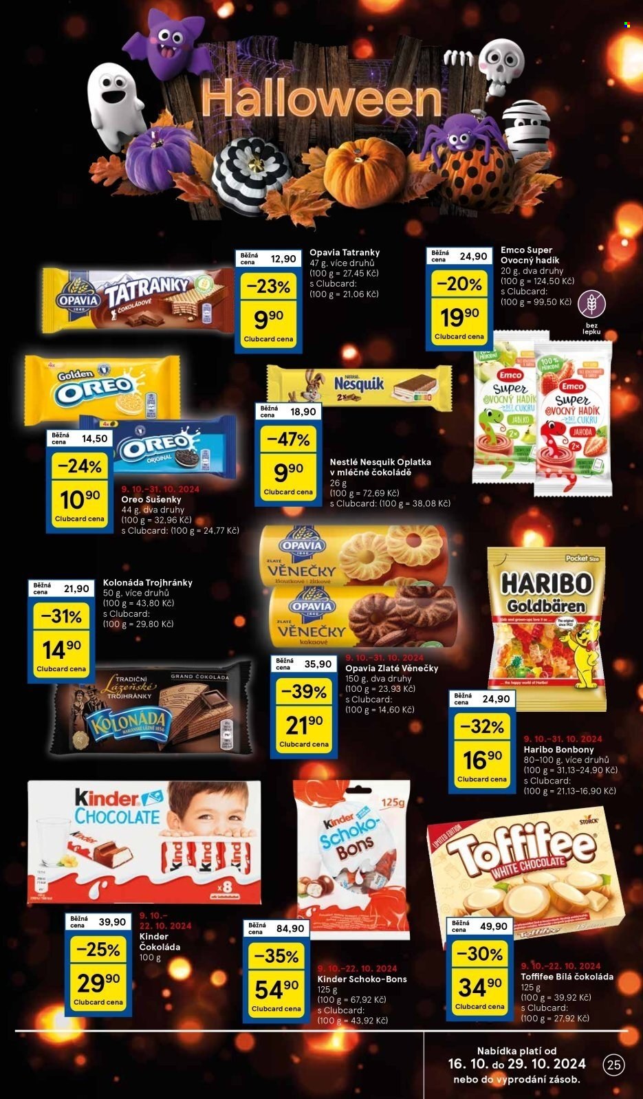 Leták TESCO - 16.10.2024 - 22.10.2024. Strana 25