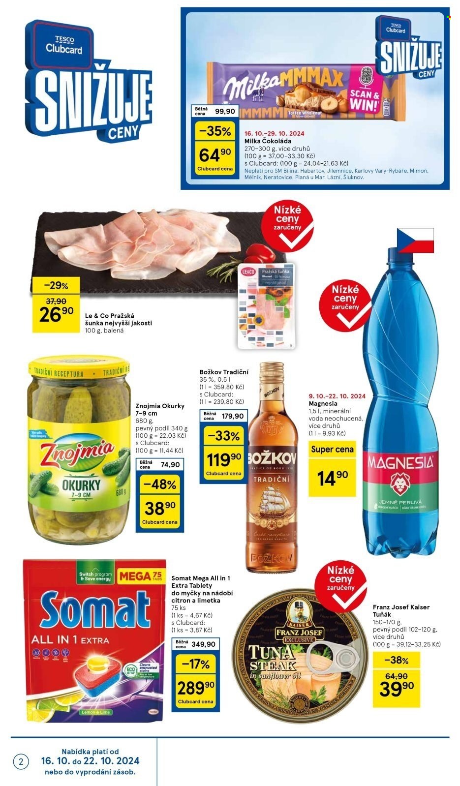 Leták TESCO supermarket - 16.10.2024 - 22.10.2024. Strana 2
