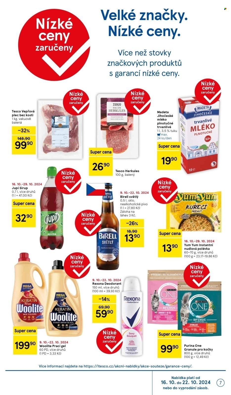 Leták TESCO supermarket - 16.10.2024 - 22.10.2024. Strana 7