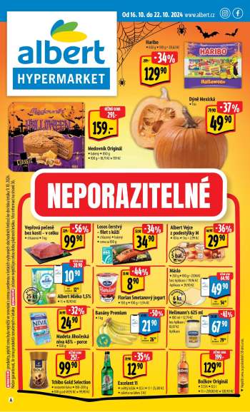Leták Albert Hypermarket - 16.10.2024 - 22.10.2024.