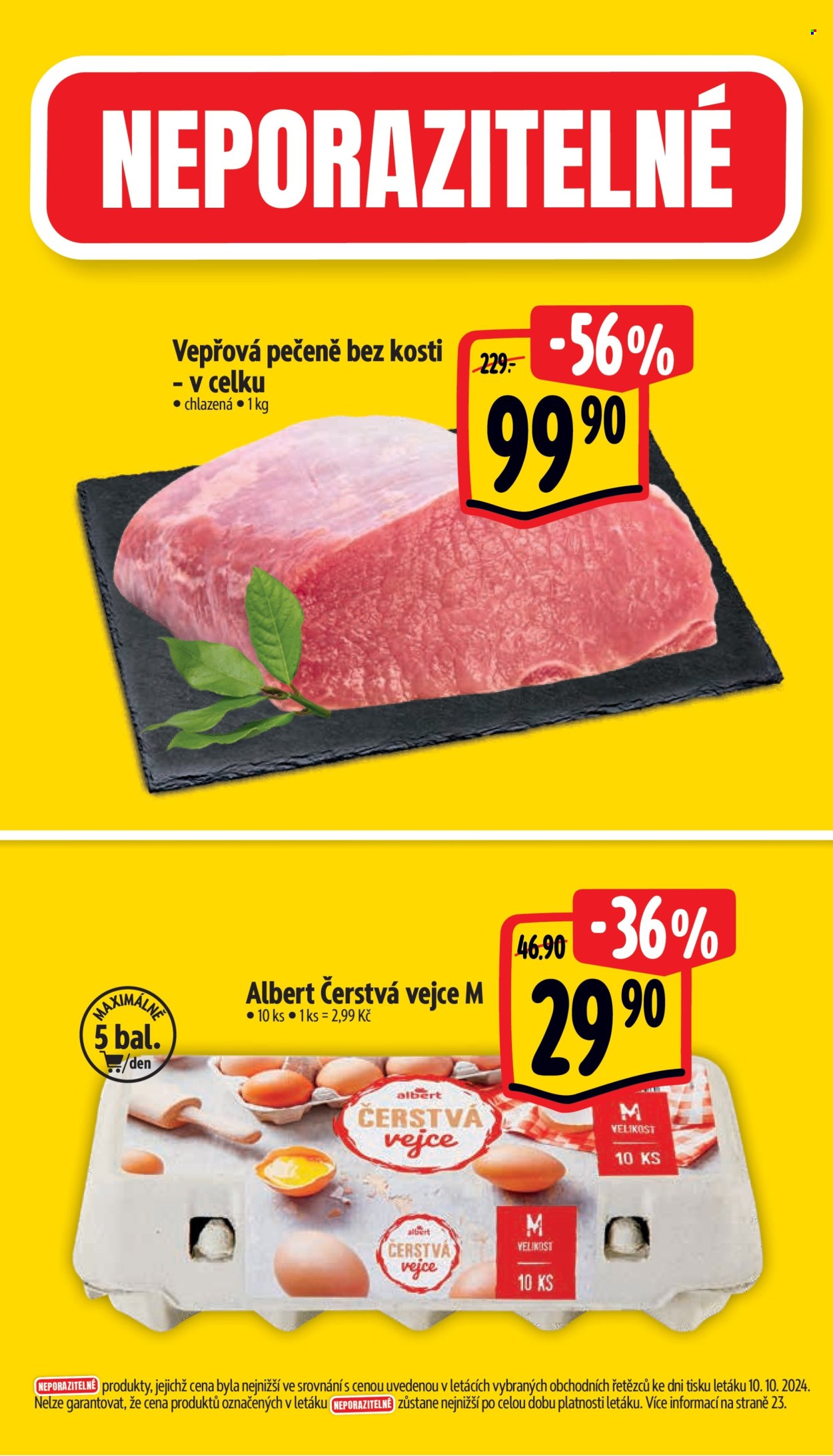 Leták Albert Supermarket - 16.10.2024 - 22.10.2024. Strana 2