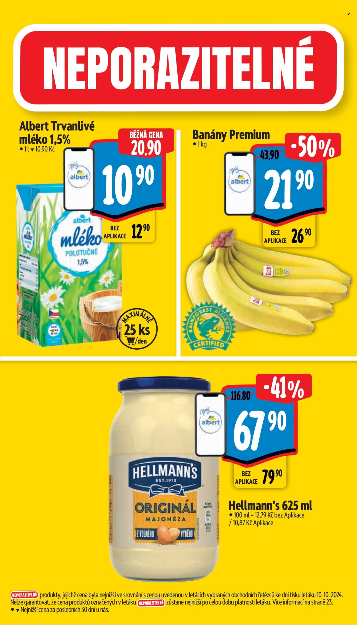 Leták Albert Supermarket - 16.10.2024 - 22.10.2024. Strana 3