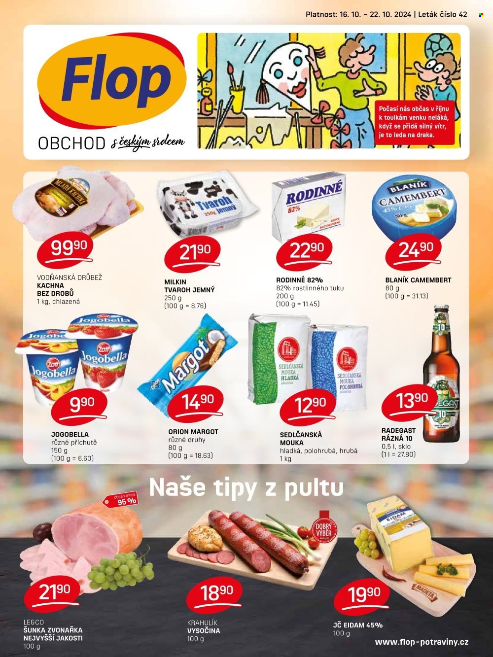 Leták Flop - 16.10.2024 - 22.10.2024. Strana 1