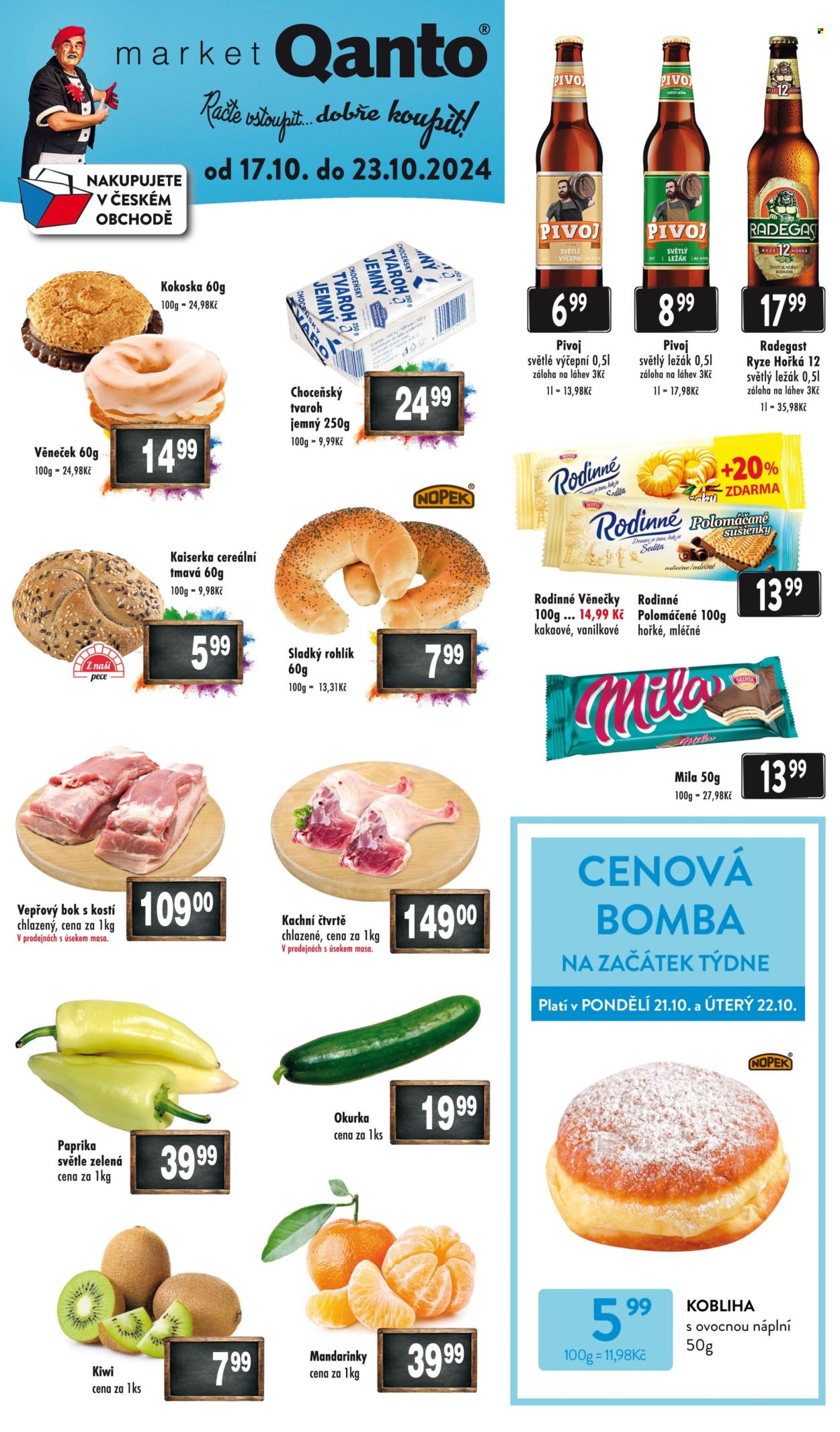 Leták Qanto market - 17.10.2024 - 23.10.2024. Strana 1