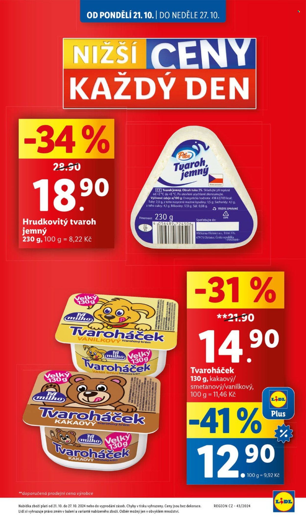 Leták Lidl - 21.10.2024 - 27.10.2024. Strana 6