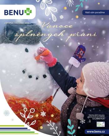 Leták BENU Lékárna - 1.11.2024 - 31.12.2024.