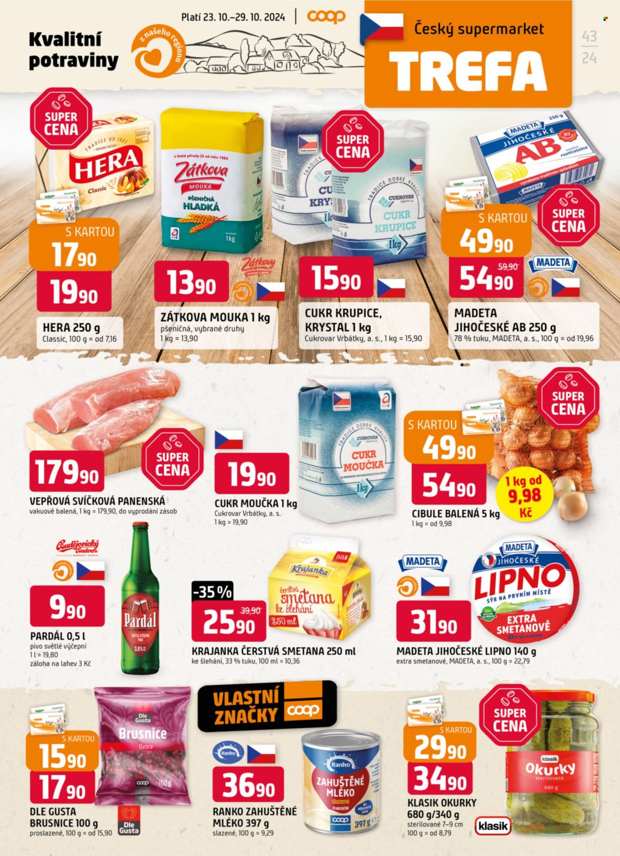 Leták TREFA coop - 23.10.2024 - 29.10.2024. Strana 1