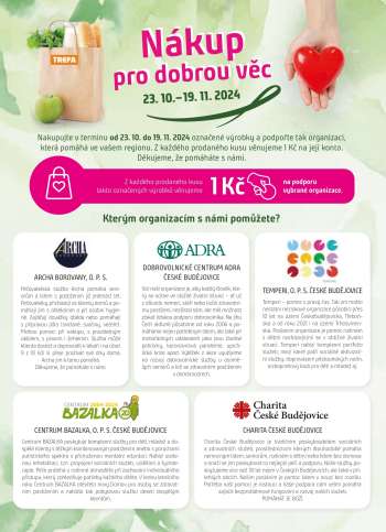 Leták TREFA coop - 23.10.2024 - 19.11.2024.
