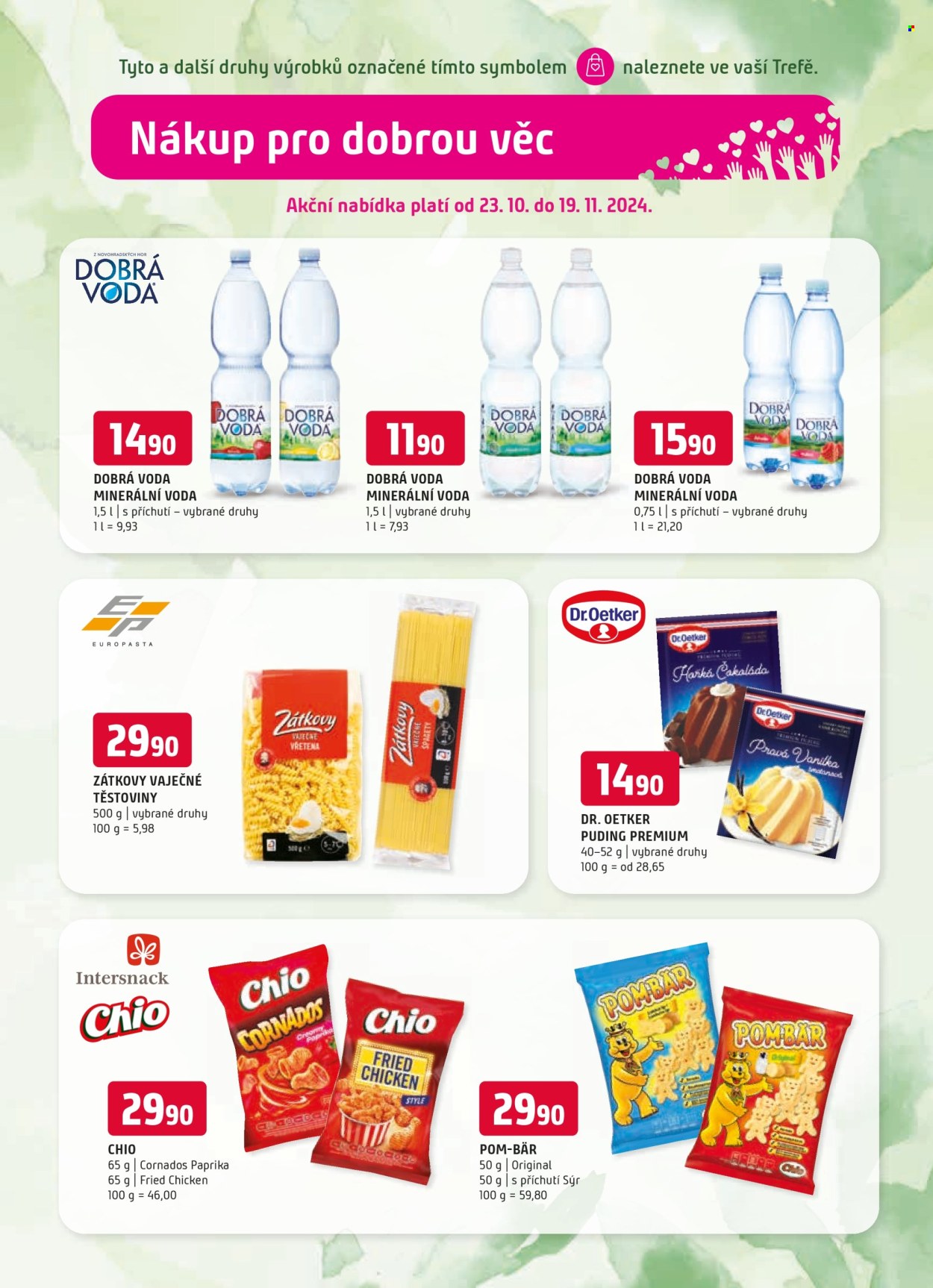 Leták TREFA coop - 23.10.2024 - 19.11.2024. Strana 2