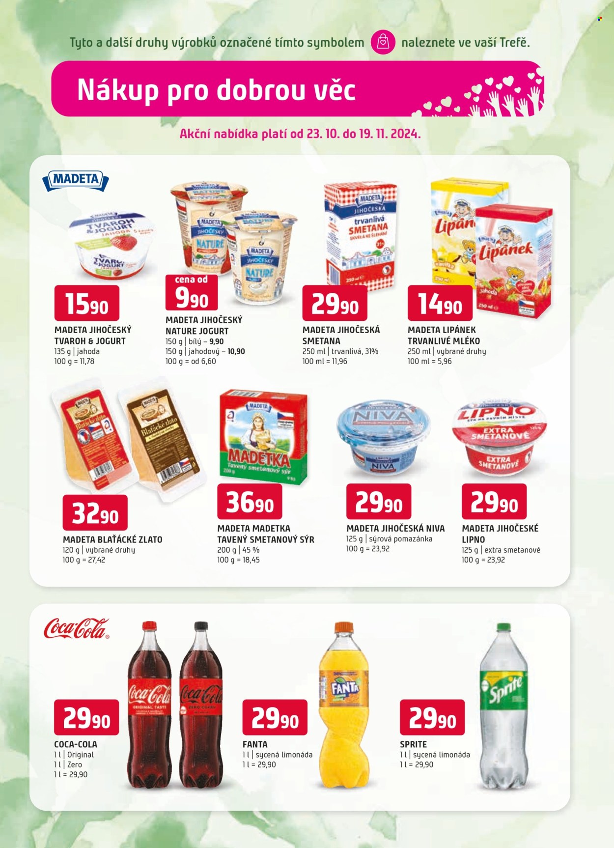 Leták TREFA coop - 23.10.2024 - 19.11.2024. Strana 3