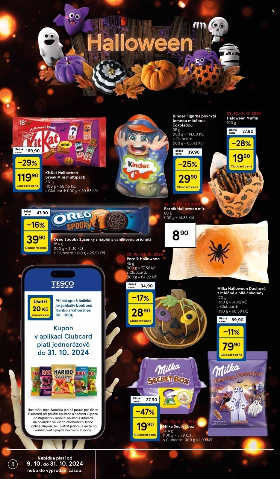 Leták TESCO - 23.10.2024 - 29.10.2024. Strana 8
